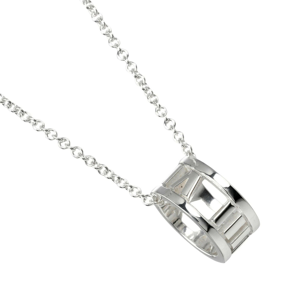 Tiffany Co Open Atlas Necklace Sterling Silver